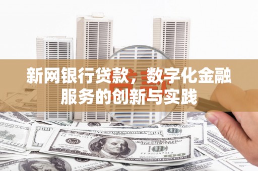 措勤新网银行贷款，数字化金融服务的创新与实践