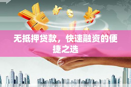 措勤无抵押贷款，快速融资的便捷之选