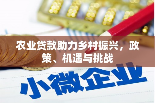 措勤农业贷款助力乡村振兴，政策、机遇与挑战