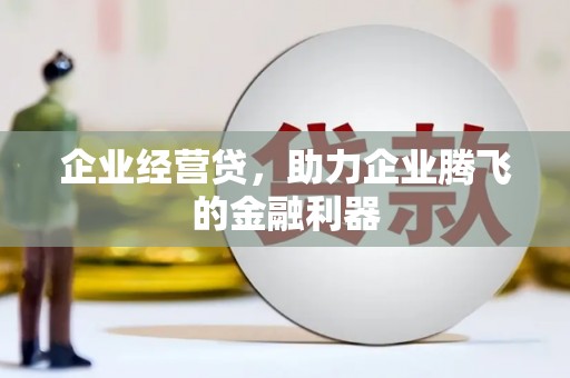 措勤企业经营贷，助力企业腾飞的金融利器