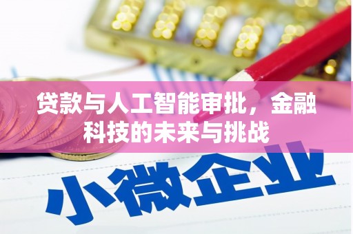 措勤贷款与人工智能审批，金融科技的未来与挑战