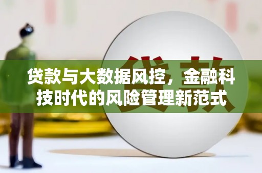 措勤贷款与大数据风控，金融科技时代的风险管理新范式