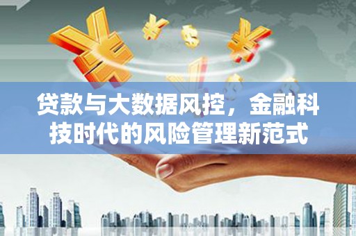 措勤贷款与大数据风控，金融科技时代的风险管理新范式
