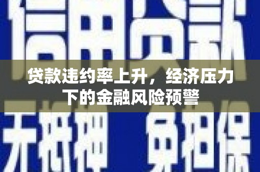 措勤贷款违约率上升，经济压力下的金融风险预警