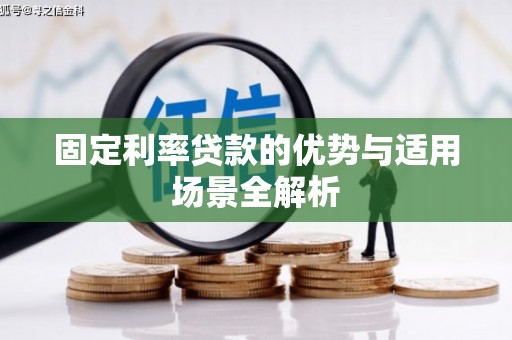 措勤固定利率贷款的优势与适用场景全解析
