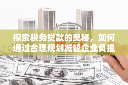 措勤探索税务贷款的奥秘，如何通过合理规划减轻企业负担