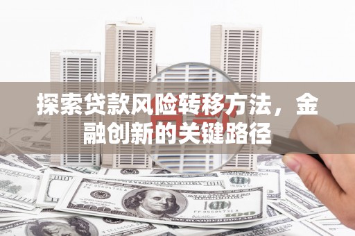 措勤探索贷款风险转移方法，金融创新的关键路径