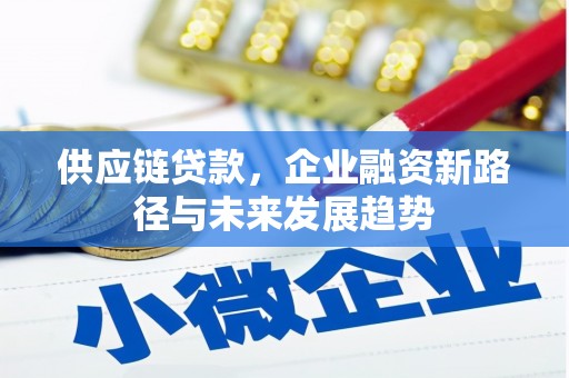 措勤供应链贷款，企业融资新路径与未来发展趋势