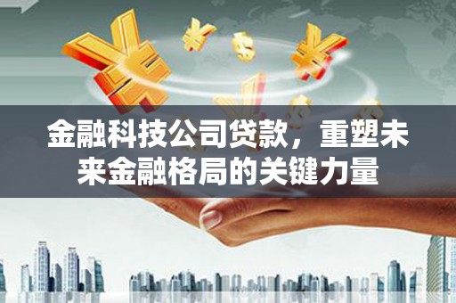 措勤金融科技公司贷款，重塑未来金融格局的关键力量