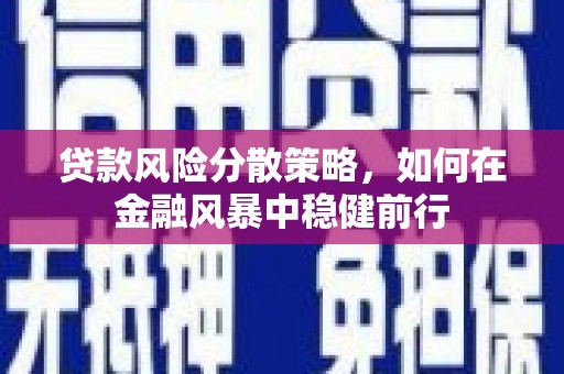 措勤贷款风险分散策略，如何在金融风暴中稳健前行
