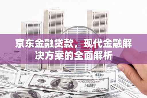 措勤京东金融贷款，现代金融解决方案的全面解析