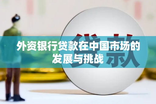 措勤外资银行贷款在中国市场的发展与挑战
