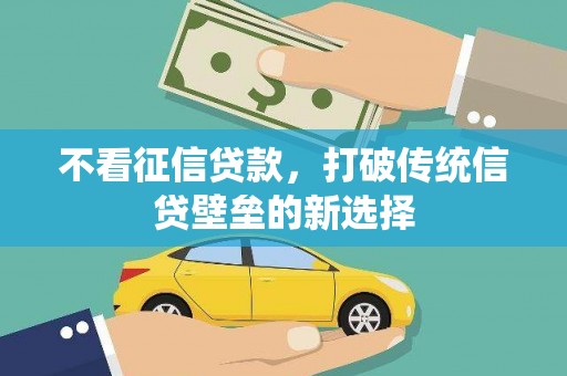 措勤不看征信贷款，打破传统信贷壁垒的新选择