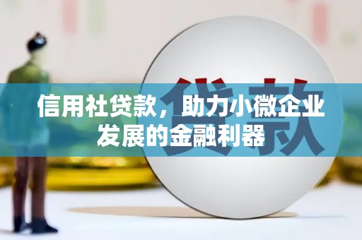 措勤信用社贷款，助力小微企业发展的金融利器
