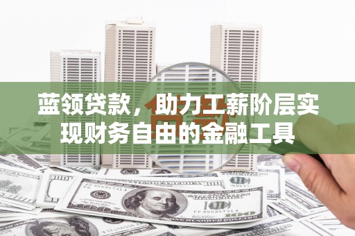 措勤蓝领贷款，助力工薪阶层实现财务自由的金融工具