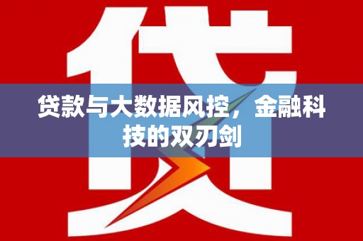 措勤贷款与大数据风控，金融科技的双刃剑