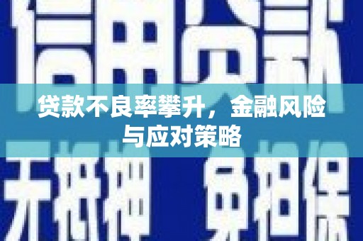 措勤贷款不良率攀升，金融风险与应对策略
