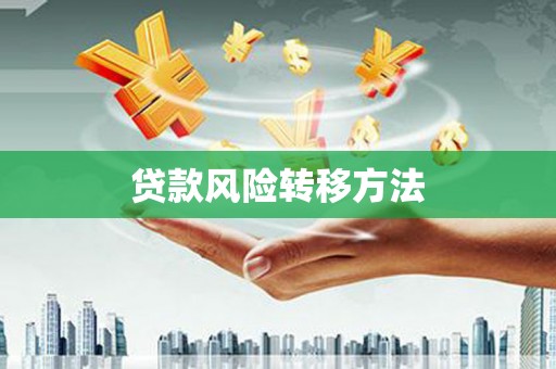 措勤贷款风险转移方法