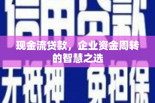 措勤现金流贷款，企业资金周转的智慧之选