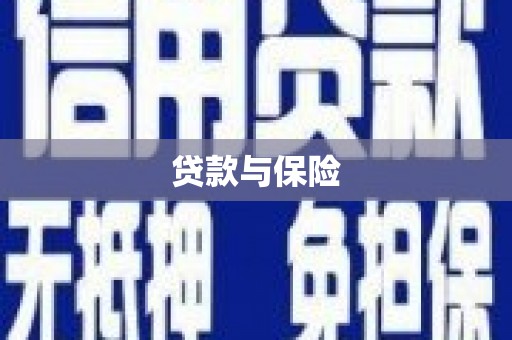 措勤贷款与保险