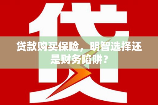 措勤贷款购买保险，明智选择还是财务陷阱？