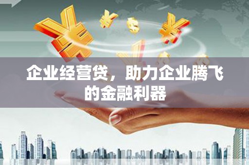 措勤企业经营贷，助力企业腾飞的金融利器