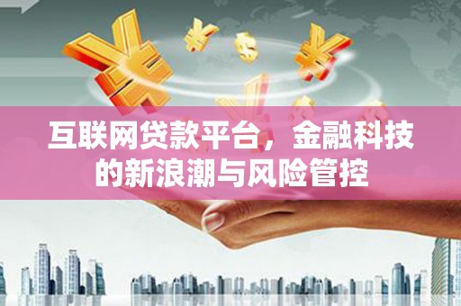 措勤互联网贷款平台，金融科技的新浪潮与风险管控