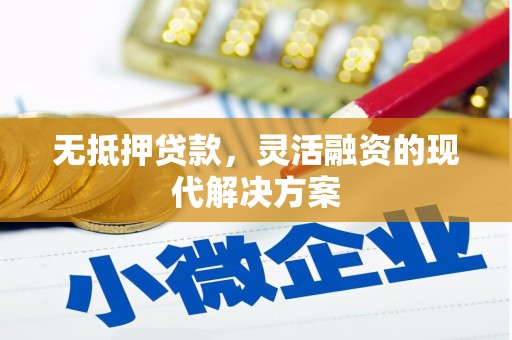 措勤无抵押贷款，灵活融资的现代解决方案
