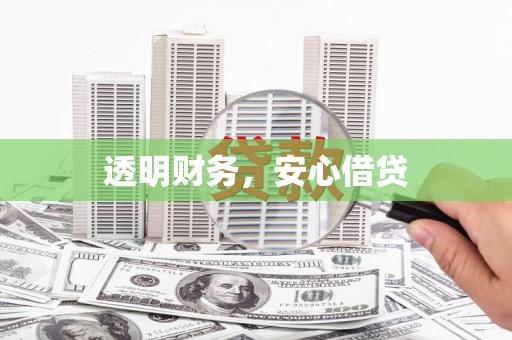措勤透明财务，安心借贷