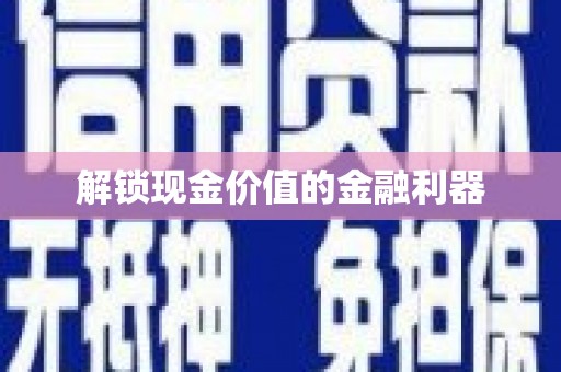 措勤解锁现金价值的金融利器