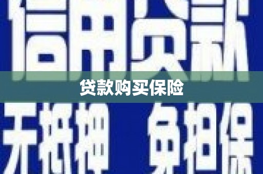 措勤贷款购买保险